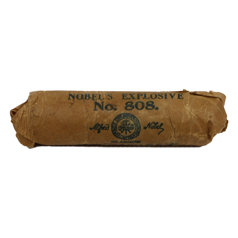 Wrapping, TNT, NOBEL'S EXPLOSIVE No. 808., Demolition, Empty