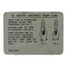 Pommade de décontamination, Anti-Gas Ointment, No. 3A, TROPICAL PACK, 1942, complète