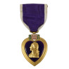 Coffret médaille, Purple Heart, Pfc. Dethlef Dethlefs, Co. B, 13th Inf. Regt., 8th Infantry Division, KIA 10 septembre 1944