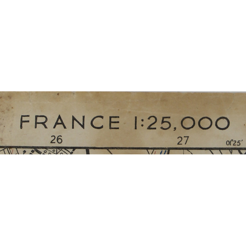 Map, Allied, CARENTAN, Edition of June 1943, Sheet No. 31/18 S.E.
