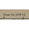 Carte alliée, CARENTAN, Edition of June 1943, Sheet No. 31/18 S.E.