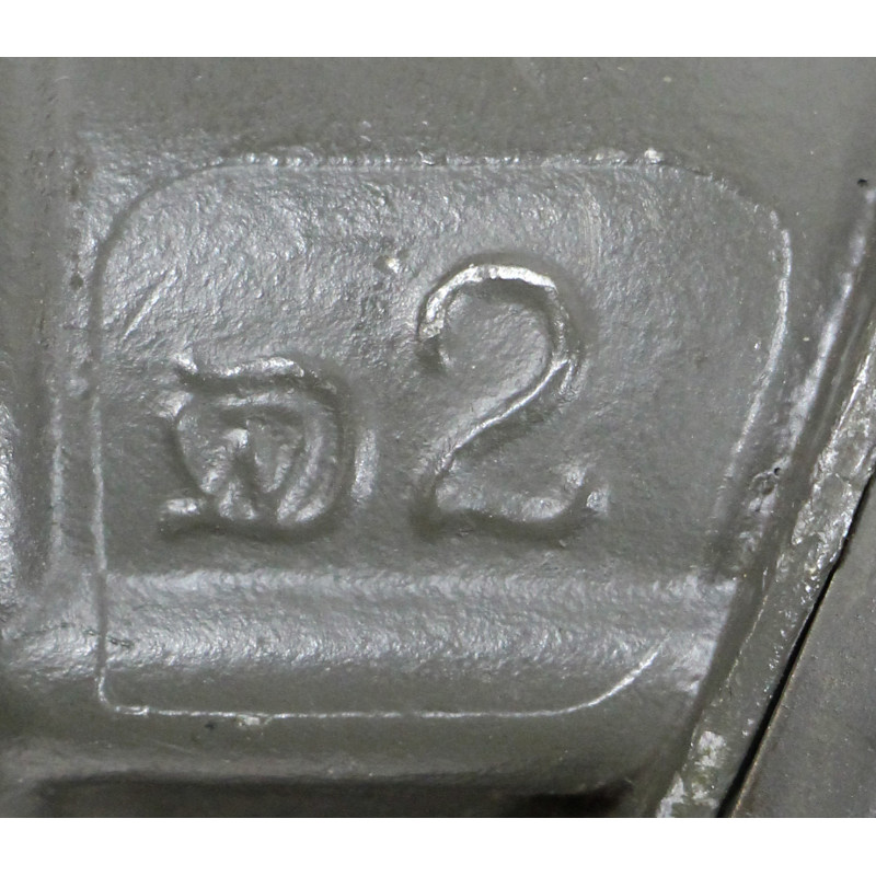 Masque à gaz M30 allemand, 1937-1939, complet, avec boîtier, nominatif