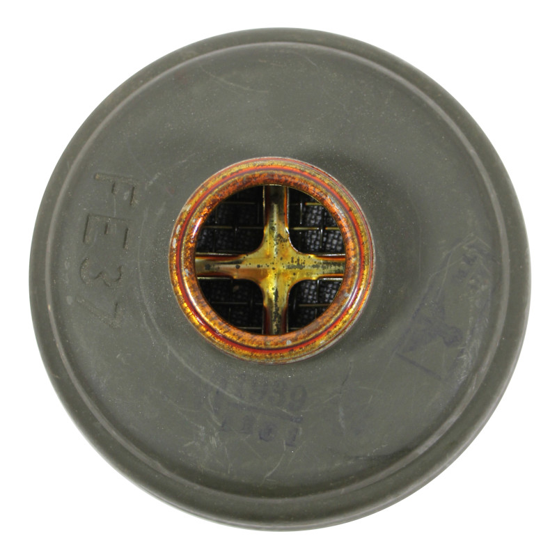 Mask, Gas, M30, German, 1937-1939, Complete, with Canister, Named