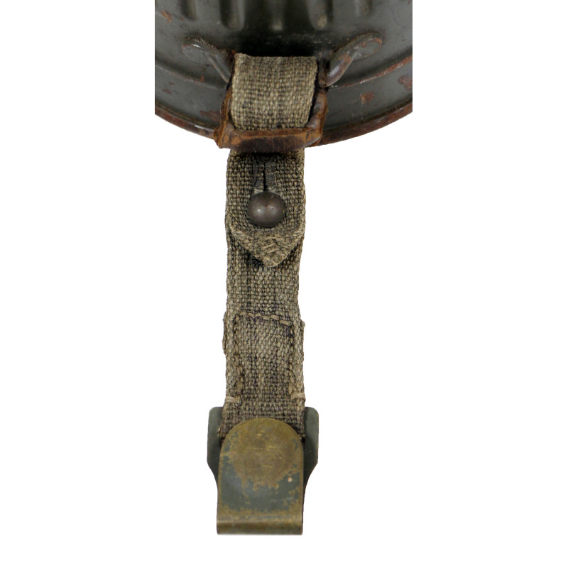 Masque à gaz M30 allemand, 1937-1939, complet, avec boîtier, nominatif