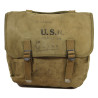 Bag, Field, M-1936, Rubberized, US Navy, S1c Johnnie Cline
