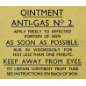 Tin, Anti-Gas Ointment, No. 2, 1940, Complete