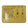 Pommade de décontamination, Anti-Gas Ointment, No. 2, 1940, complète