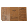 Card, Physical Record, Army Air Forces, 2nd Lt. Steward Hartman, 403rd TCG, 13th Air Force, USAAF, PTO