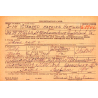 Card, Physical Record, Army Air Forces, 2nd Lt. Steward Hartman, 403rd TCG, 13th Air Force, USAAF, PTO