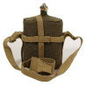 Canteen, Canadian, with 'Skeleton' Carrier and Strap, 1943