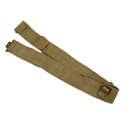 Ceinturon britannique en web, Pattern 1937, M.E. CO. 1943 /I\, XL