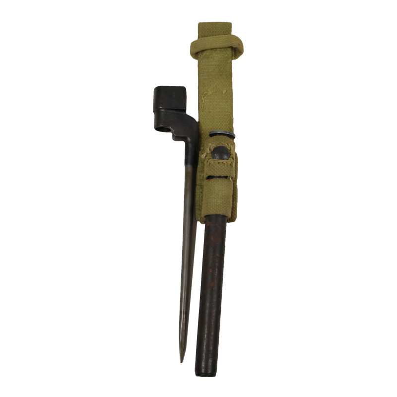 Bayonet, Spike, No. 4 Mk II, Canadian Arsenals, Tubular Scabbard