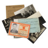 Carte d'identité médicale, 2e type, 1945, M/Sgt. Walter Laidlaw, 61st Field Hospital, ETO