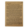 Carte d'identité médicale, 2e type, 1945, M/Sgt. Walter Laidlaw, 61st Field Hospital, ETO