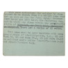Card, Identification, Medical, 2nd Type, 1945, M/Sgt. Walter Laidlaw, 61st Field Hospital, ETO