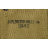 Ceinturon cartouchière M1 Garand, BURLINGTON MILLS INC. 1942
