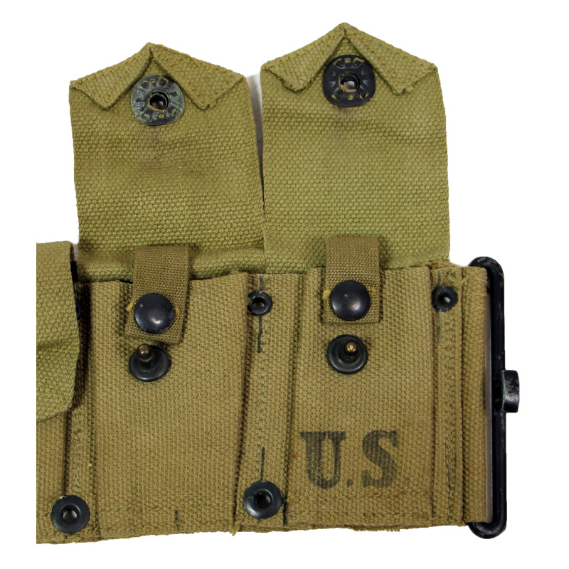 Belt, Cartridge, M1 Rifle, BURLINGTON MILLS INC. 1942