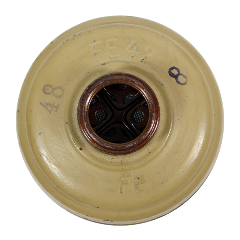 Masque à gaz M38 allemand, complet, 1942, avec boîtier