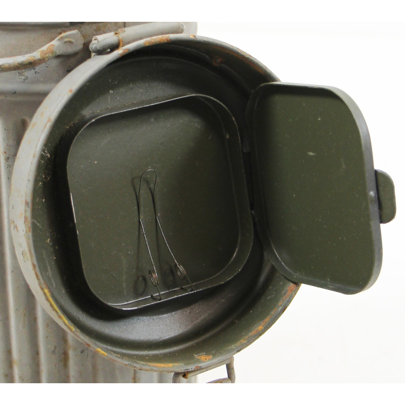 Masque à gaz M38 allemand, complet, 1942, avec boîtier