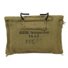 Pouch, First-Aid, M-1942, GEIB, Incorporated 1943, with Packet, First-Aid, Carlisle