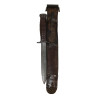 Knife, Trench, USM3, H. BOKER & CO. on Blade, with Scabbard, USM6, L&C 1943 FJA