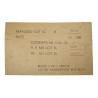 Box, Tin, Ammunition, .30 Caliber, Browning Machine Gun, REEVES, 1944