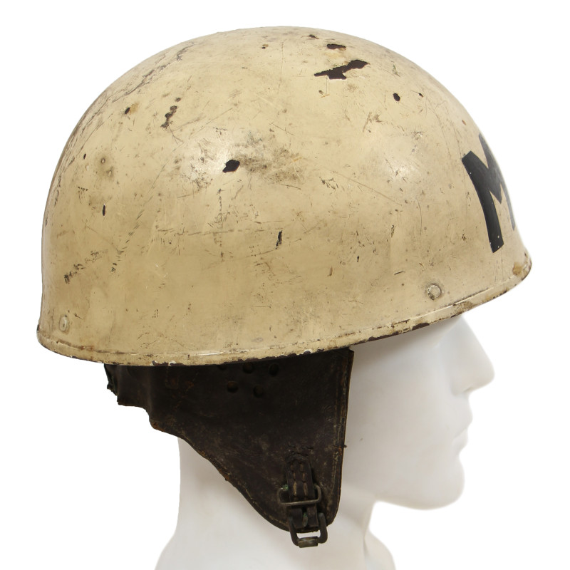 Casque de motocycliste britannique, BMB 1943, taille 55, Military Police