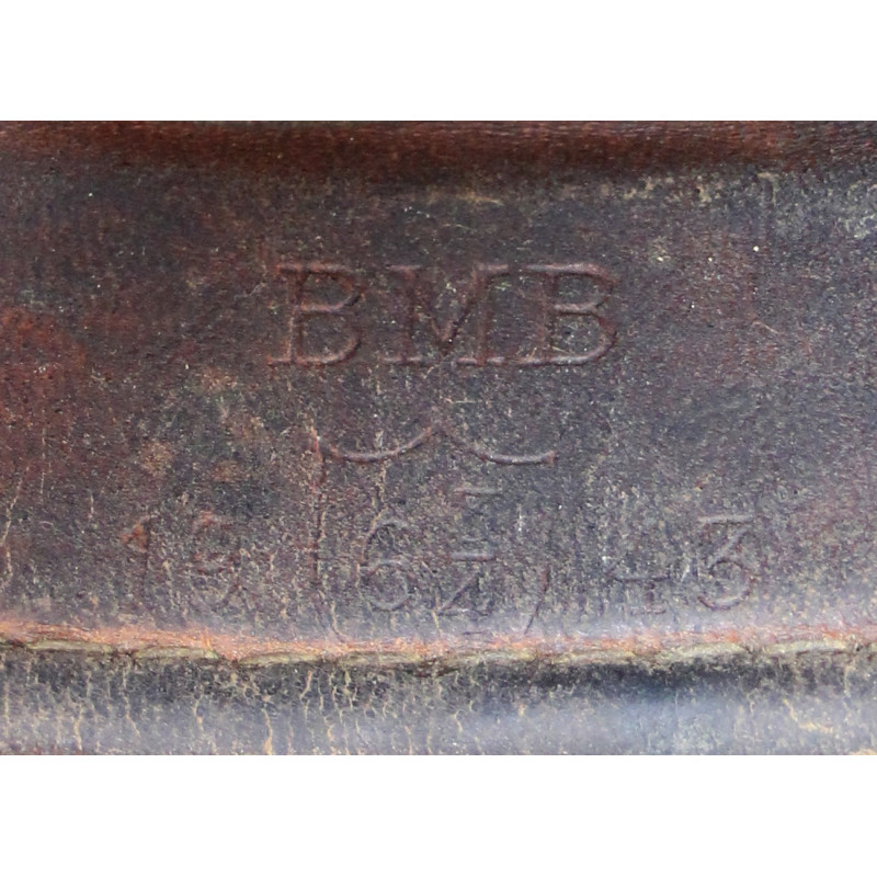 Helmet, Despatch Rider, BMB 1943, Size 6 ¾, Military Police