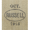 Porte-chargeurs Colt .45, RUSSELL, octobre 1918
