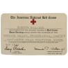 Certificate, Home Nursing, American Red Cross, Dorothy Williams, May 1944