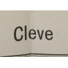 Carte allemande, Cleve (Arnhem & Nijmegen), Pays-Bas, 1936