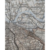 Carte allemande, Cleve (Arnhem & Nijmegen), Pays-Bas, 1936