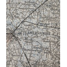 Carte allemande, Cleve (Arnhem & Nijmegen), Pays-Bas, 1936
