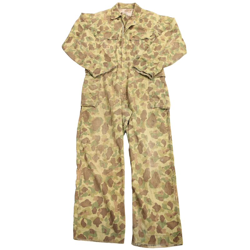 Combinaison HBT (Herringbone Twill) camouflée, US Army & USMC, Medium