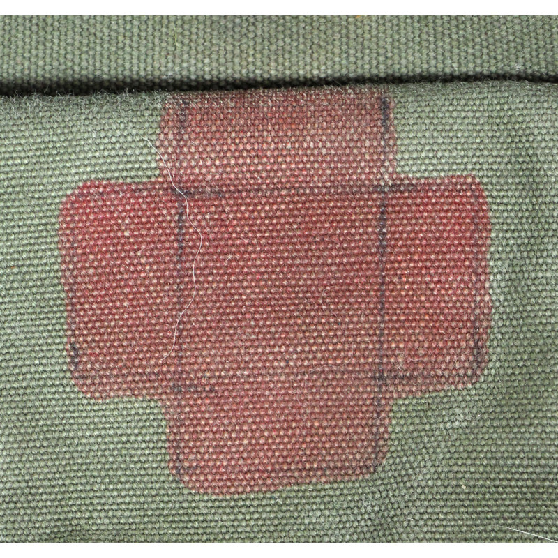 Carrier, Grenade, 3-Pocket, US Army, BRESLEE MFG. CO. 1944, Medic