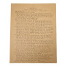 Document, Prayer Service, The Day of Invasion, June 6, 1944