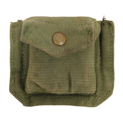 Pouch, Ammunition, Sidearm, British, Blancoed