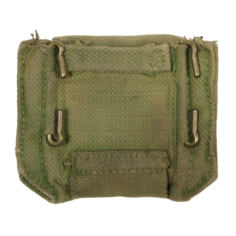 Pouch, Ammunition, Sidearm, British, Blancoed