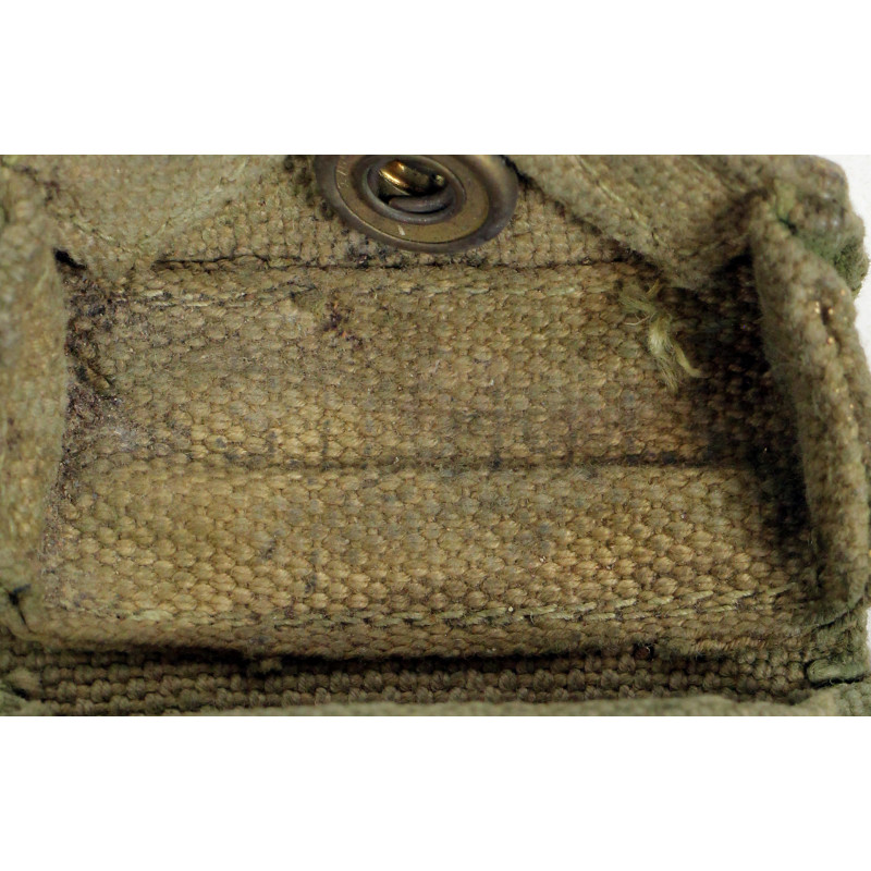 Pouch, Ammunition, Sidearm, British, Blancoed