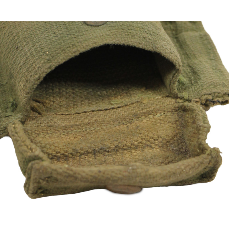 Pouch, Ammunition, Sidearm, British, Blancoed