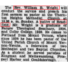 Autel portatif, US Army, aumônier protestant, 1st Lt. William Wright, USAAF