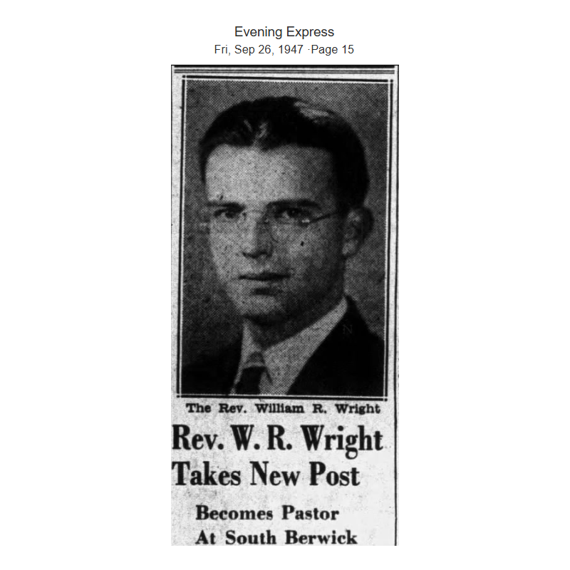 Autel portatif, US Army, aumônier protestant, 1st Lt. William Wright, USAAF