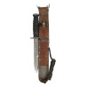 Couteau USM3 CAMILLUS 1943 (lame) & fourreau USM6, BARWOOD 1943