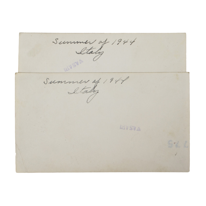 Lot of Four Photographs, US Army, Medics, Italy, Summer of 1944