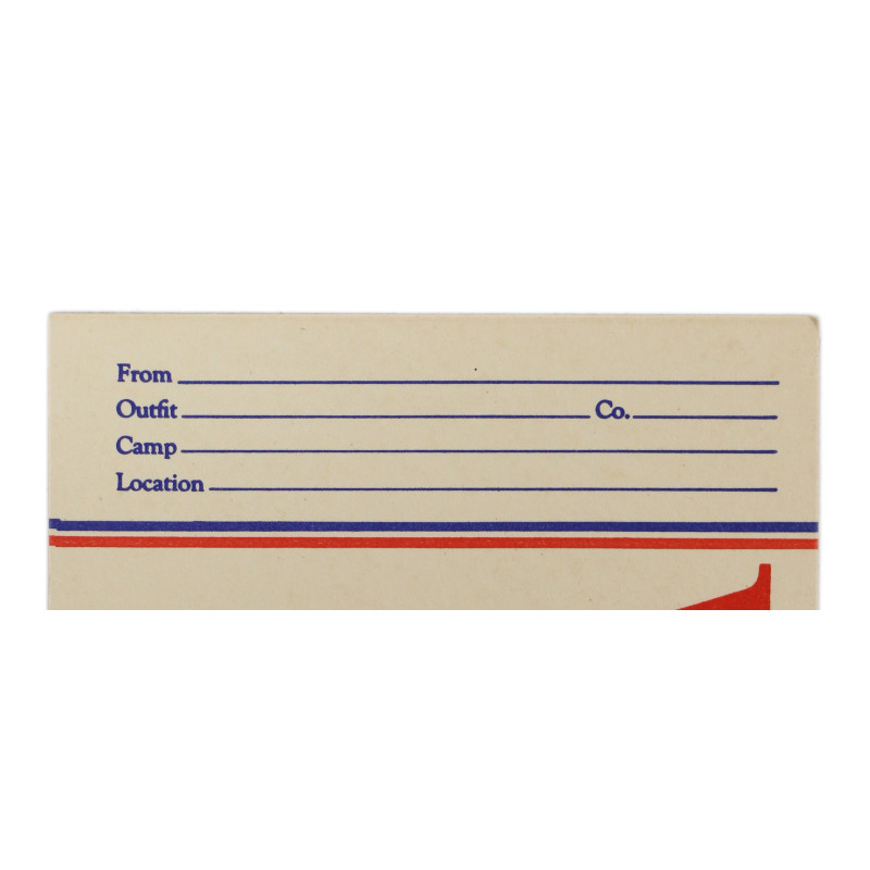 Lot de 12 cartes postales, US Army, "V Post Card", Yours for Victory