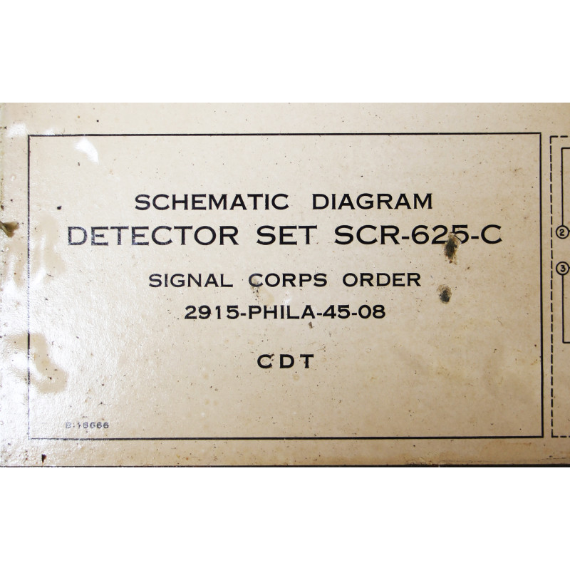 Détecteur de mines, SCR-625-C, US Army