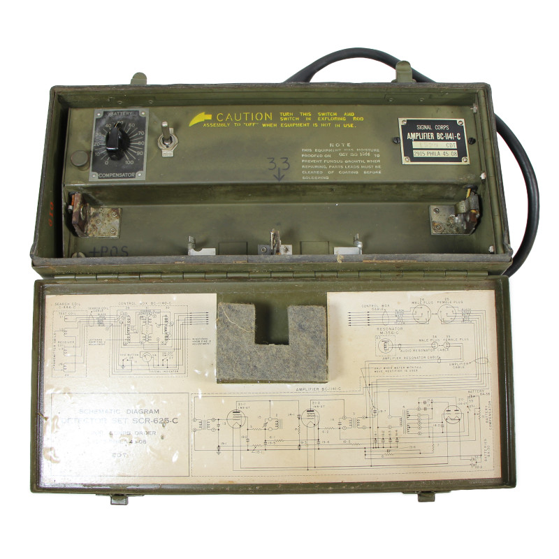 Detector, Mine, SCR-625, US Army