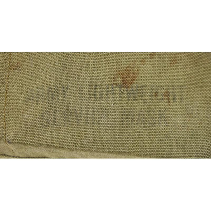 Mask, Gas, Lightweight, OD 3, 1942-1943, Complete, Normandy