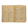Phrase Book, French-English Phrase Book, "With Compliments of the American Red Cross"