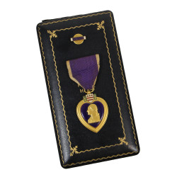 Medal, Purple Heart, Pfc. Francis Race, Co. D, 28th Inf. Regt., 8th Infantry Division, DOW, August 29, 1944